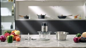 【SG Ready Stock】Kitchen food processor small meat grinder and food chopper electric vegetable chopper suitable for meat/fish/vegetables/baby food