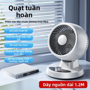 Quạt Điện Nhỏ Di Động NOCCLILI DQ19R Quạt Làm Mát Không Khí Đèn Ngủ Bộ Điều Khiển Từ Xa Trang Trí Phòng Làm Việc Trang Trí Phòng Học Sinh
