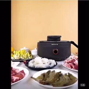 NỒI MÁY NẤU ĂN TỰ ĐỘNG XOAY ĐẢO CHIÊN XÀO JOYOUNG A9 NẤU CÁC MÓN ĂN "Tamitechmart" Chức năng: Xào Chiên Hầm Kho lẩu Rán Nguyên tắc làm việc: Tự Động đảo