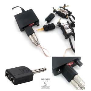 Rắc cắm nối tiếp nhân đôi máy xăm hình nghệ thuật