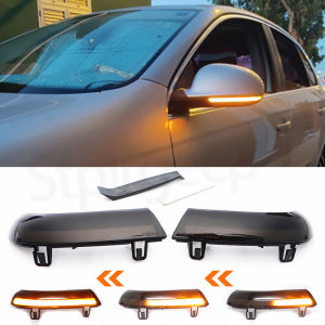 2pcs Dynamic Blinker For VW GOLF 5 GTI V MK5 Jetta Passat B5.5 B6 Sharan Superb B5 EOS LED Turn Signal Mirror Indicator Light
