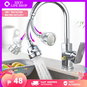 Utility Stainless Steel 360 Degree Flexible Nozzle Kitchen Sink Tap Faucet Extender