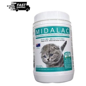 Cat Milk- MIDALAC- Goat Milk NEW ZEALAND For Cat & Kitten 200g
