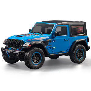 1:18 Scale Jeep Wrangler Rubicon Alloy Car Model Diecast Car Sound Light Car Lovers Collection Kids Birthday Gift Metal Boys Toys