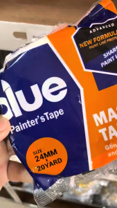 MASKING TAPE - LAKBAN KERTAS BERRY BLUE SERIES TEBAL - LAKBAN KERTAS MERK BERRY - KUALITAS PREMIUM