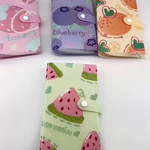 Indo 1866 - Album Foto Polaroid Waterproof Transparans / Album Penyimpanan Photocard Mini Estetik