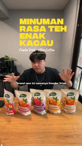 Otten - Lychee Tea Powder Drink / Bubuk Minuman Serbuk Teh Rasa Leci - 1 Kg