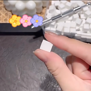 Nail Gradient Tool Set – Claw Grabber Pen + Mini Sponge Cubes | 渐变晕染必备工具组合