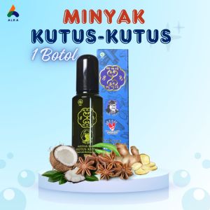 MINYAK BALUR KUTUS KUTUS ORIGINAL HERBAL ALAMI HEALING OIL TAMBA WARAS AKSARA BALI REMPAH ORGANIK