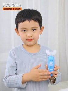 Bàn Chải Điện Đánh Răng cho Bé Tặng kèm 2 đầu bàn Chải Mẫu Mới 2025