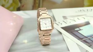 Jam Tangan Wanita Dewasa Bahan Stainless Steel Lorenzo Terbaru Berkualitas Original 7101