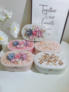 New Chinese Style Gold Jewelry Box Floral Wealthy Hairpin High End 2024 New Gift Box Fashionable Storage Case for Jewelry