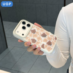 UGP | Cute Design Full Coverage Protective Phone Case for iPhone Matt Finish 3D Bear