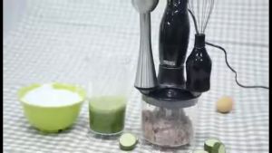 Máy xay sinh tố cầm tay 4 trong 1 nhãn hiệu DSP KM1004 công suất 200W - Hàng chính hãng bảo hành 12 tháng