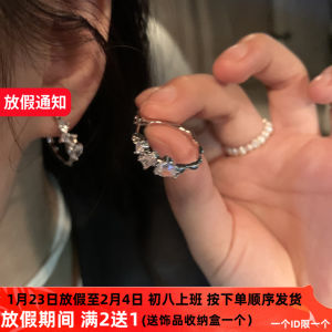 Fashionable Hoop Earrings for Women Large round Face Suitable Elegant Trendy Jewelry Ear Jewelry Silver Plated Gold Plated