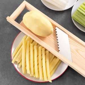 Potato Cutter Home Use Professional French Fries Cutter Vegetable Slicer Kitchen Tool for Thick Strips And Carrots
