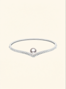 Helas | High Gloss Akoya Sea Pearl 18K Gold Bracelet