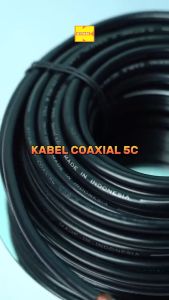 KITANI - Coaxial 5C+Plug -  10 Meter - Kabel Antena TV