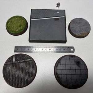 DIY Handmade Scene Platform Modeling Diorama Base Sandtable Wargaming Scenery Mini Decor for Military Miniature Figure Landscape