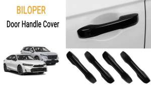 8 PCS Car Door Handle Cover for Toyota Camry 2012-2017 Accessories ABS Material Door Handle Protector Glossy Black