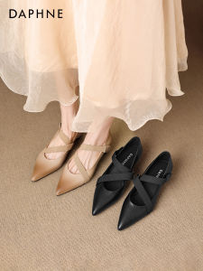 Daphne | Dép Bệt Mũi Nhọn Elegante Dành Cho Mùa Thu
