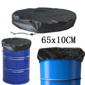 Drum Basin Top Cover Waterproof Dustproof Sealed Bucket Cover Oxford Cloth Rain Barrel Cover