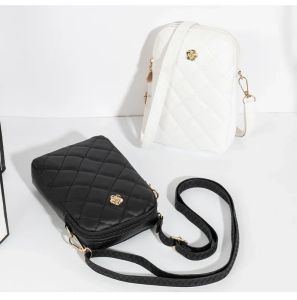 New PU Crossbody Bag Hundred and Simple Handbag Mini Womens Cell Phone Bag Shoulder Bag Summer Small Square Bag