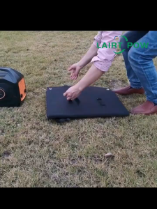 【New】LAIRTPOW ZXY-T200W Portable Solar Panel แผงโซล่าเซลล์ 200W for Bluetti/Jackery/E-F/Uapow/DJI/Segway etc.
