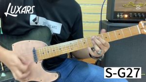 Luxars S-G27-HB Yellow Telecaster Electric Guitar : Sale