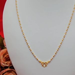 สร้อยคอทองสองกษัตริย์หัวจรวดลายไข่ปลา ความยาว 20 นิ้ว งานสวย สร้อยคอ 2K สร้อยลายไขปลา ทุกโอกาส พร้อมส่ง