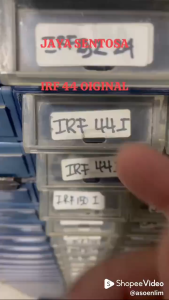 10 BUAH IRF44 ASLI ORIGINAL IRF 44 IRFZ44 IRFZ44N IRFZ 44N IRF Z44 IRFZ-44N ORI (ORI) ASLI