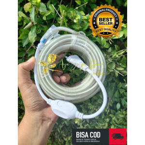 lampu led setrip waterproof+adaptor panjang 10 meter termurahbisa COD