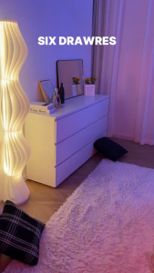 SuperValue Wardrobe Chest Drawers Clothing Storage Cabinet Side Cabinet Bedroom Living Room Wooden Chest Of Drawers