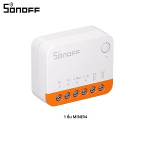 Sonoff Mini R4 WiFi สมาร์ทสวิตช์ไฟบ้าน Sonoff Mini R4 Extreme Matter รีเลย์ทํางานร่วมกับ Alexa Google Home Homekit