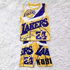 KidS sports jersey set 2-7yrs old for boys LAKERS