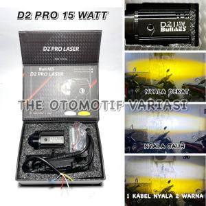 Lampu Tembak Laser D2 Pro Power 15W Plus External Driver Premium Output Plus Kipas Pendingin Mode High Low waterproof