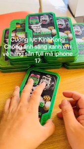 Kính Cường Lực KingKong WTP 126 Chống Ánh Sáng Xanh Full Keo 9D Bảo Vệ Màn Hình Cao Cấp Cho iPhone 18 pro max 17 pro max 17 air 16 pro max 16 plus 15 pro max 15 plus 14 pro max 14 plus 13 pro max 12 pro max 11 pro max XR Xs max