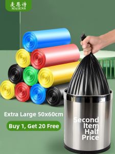 MAIENS | Large Thick Flat Top Tear-Off Garbage Bags 50x60cm
