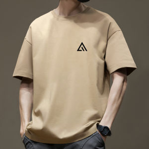 JIANMUJI | Cotton Short Sleeve Loose T-shirt 260g