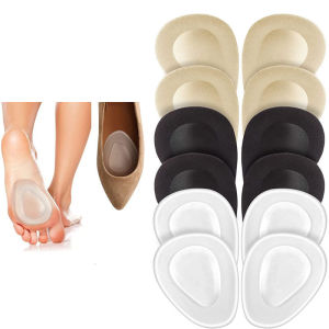 silicone feet pads for heels Forefoot Shoe Cushion non slip shoes pads gel shoe insert Foot Pain Relief Insole shoe accesories