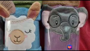 Best Towel Handuk Mandi Baby Doll Anak 50x100cm - Daya Serap Tinggi dan Lembut - Tebal Super Menyerap Air - Kuping Timbul - Import Berkualitas (Harga Murah)