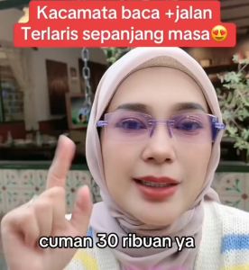 Spesial Promo !! Kacamata Baca Antiradiasi Blueray PLUS Autofocus / Kacamata Plus Otomatis Focus Ajaib Pria Wanita One Power
