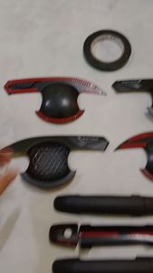 Cover Outer Handle Pintu Mobil Suzuki Ertiga 2012 2017 Hitam Doff