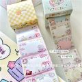 Cartoon Cute Pull-out Puppy Tearable Sticky Minimalist Post-It Notes Message Note Sticker Paper. 