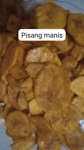 keripik pisang manis isi1kg