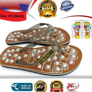 (Ready Stok) Sandal Kesehatan Refleksi Pria Glisten Swiss Ukuran 39 - 43 Sandal Terapi