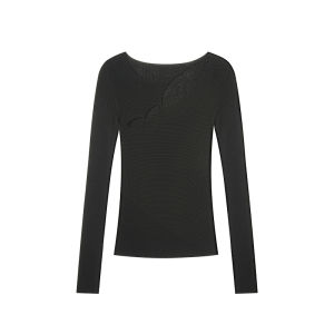 Livary Mio | Glowing Seductive Semi-sheer Wool Sweater
