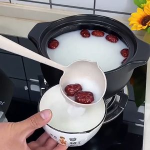 Kitchen Tools Colander Cooking Accessories 2 in 1 Long Handle Filter