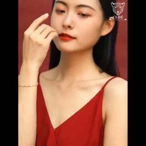 Lắc tay nữ titan vòng tay mắc xích kiểu dáng đơn giản cá tính phụ kiện trang sức Cloe Accessories 4246