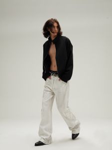 HermitCreate24Fw Commuter Series Harington G9 Jacket Versatile Cleanfit Jacket Standard Fit Youth Trend Short Length Long Sleeve